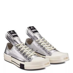 Rick Owens Drkshdw x Converse TurboDRK Chuck 70 Low-Top Sneaker 13 US mens 47.5